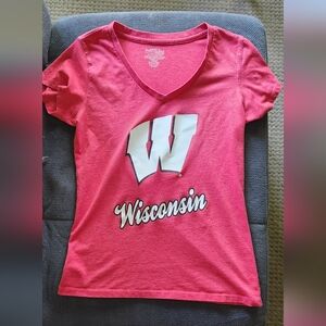 Wisconsin V-neck Tee
